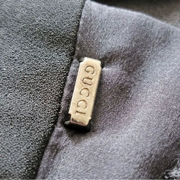 Womens Black Gucci Dress Pants, Size 42 - Picture 7 of 15